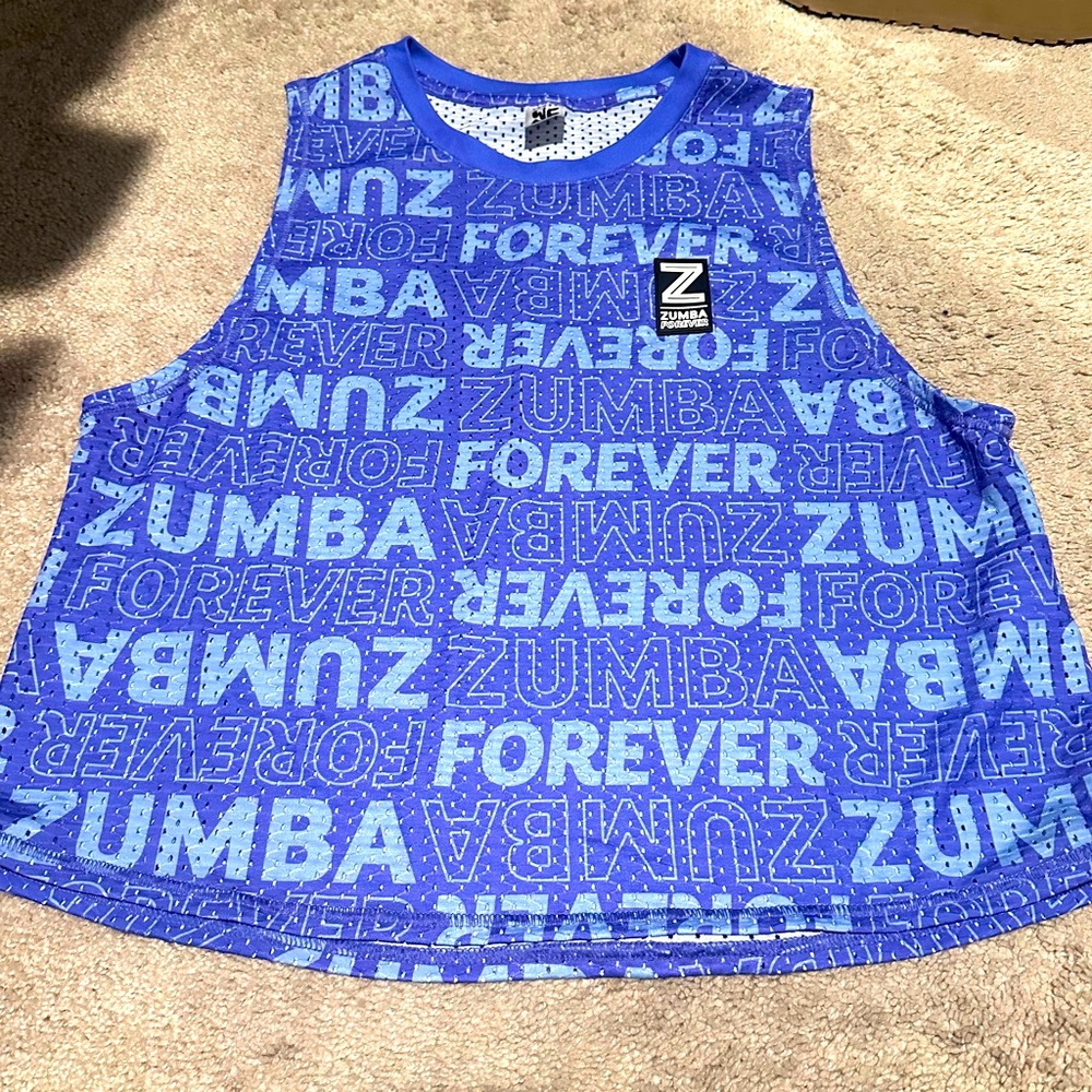 Zumba Lavender Tank Size Marvelous